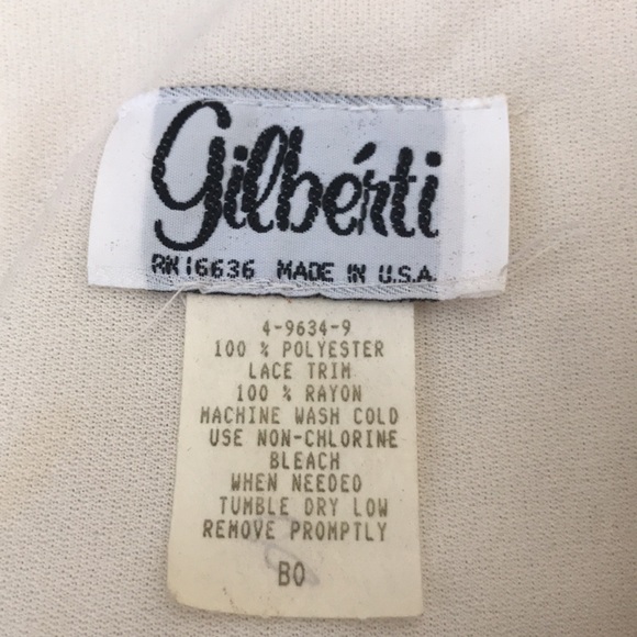 Gilberti, Vintage 60s lace cocktail / Wedding Dress - Picture 10 of 14